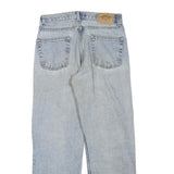 LEVI'S Womens Regular Fit Blue Denim Jeans W30 L30 Lightweight Cotton Blend Zip