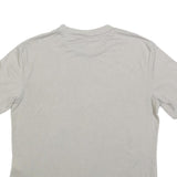PUMA Womens Grey T-Shirt UK 12 Short Sleeve Crew Neck Cotton Logo Print
