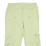 STYLE & CO Womens Shorts Beige Cargo UK 14 W32 Cotton Blend Casual