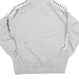 NIKE Mens Grey Hoodie M Cotton Blend Pullover Sportswear Sweatshirt