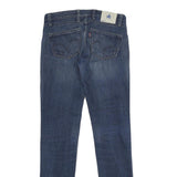 LEVI'S Womens Jeans Blue Regular Straight Denim Medium W30 L34 Classic Fit Zip