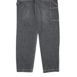 LEVI'S Mens Relaxed Grey Denim Jeans W32 L32 Workwear Style Zip Closure