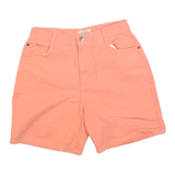 ST JOHNS BAY Womens Shorts Peach Casual M W30 Cotton Comfortable Summer Style