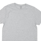 TRUE RELIGION Mens Grey L Crew Neck Short Sleeve T-Shirt Cotton Blend