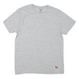 TRUE RELIGION Mens Grey L Crew Neck Short Sleeve T-Shirt Cotton Blend