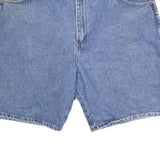 WRANGLER Mens Denim Blue Casual Shorts 2XL W38 Cotton Blend Classic Fit