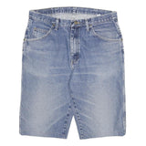 WRANGLER Mens Denim Blue Casual Shorts L W32 Classic Fit Cotton Blend