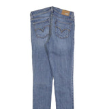 LEVI'S Womens Jeans Blue Slim Skinny Denim Medium W27 L32 Stylish Comfort