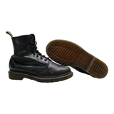 DR MARTENS 1460 Pascal Lace-Up Boots Black Leather Womens UK 5