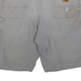 CARHARTT Mens Shorts Grey Casual Cotton Blend XL W38 Workwear Utility