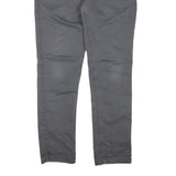 VANS Mens Slim Grey Cotton Blend Jeans W32 L30 Zip Casual Skatewear