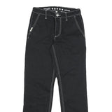 FIVE STAR Womens Black Regular Fit Straight Denim Jeans Cotton Blend W26 L30