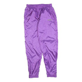 ADIDAS Mens Joggers Purple Regular Tapered M W30 L32 Lightweight Sports Casual