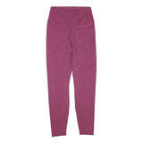 NIKE Womens Joggers Purple Slim Tapered S W22 L24 Sportswear Leggings