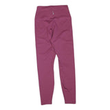 NIKE Womens Joggers Purple Slim Tapered S W22 L24 Sportswear Leggings