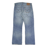 LEVI'S Mens Regular Fit Blue Denim Button Jeans W36 L31 Classic Straight Cotton
