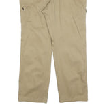 KLEPPER Mens Cotton Blend Beige Regular Fit Straight Leg Trousers W40 L32