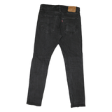 LEVI'S 512 BIG E Mens Jeans Black Classic Skinny Denim W32 L29 Vintage Zip