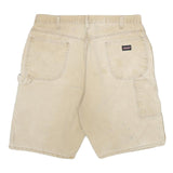 DICKIES Mens Shorts Beige Cotton Blend Casual 2XL W36 Workwear Pockets