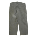 DICKIES Mens Jeans Green Relaxed Straight Denim W36 L25 Casual Workwear