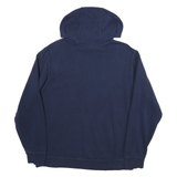 NIKE Mens Navy Blue Damonte Ranch Soccer Pullover Hoodie M Cotton Blend