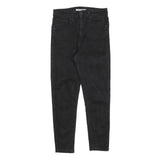 LEVI'S Womens Slim Black Denim Slim Jeans W28 L25 Stretch Cotton Blend