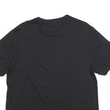 CALVIN KLEIN Mens Black Graphic T-Shirt M Short Sleeve Crew Neck Logo Print