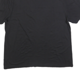 CALVIN KLEIN Mens Black Graphic T-Shirt M Short Sleeve Crew Neck Logo Print