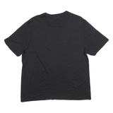 CALVIN KLEIN Mens Black Graphic T-Shirt M Short Sleeve Crew Neck Logo Print