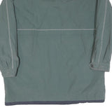 Mens Green Polyester Blend Jacket L Zip Casual Outerwear