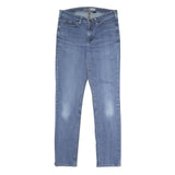 CARHARTT Womens Slim Blue Denim Jeans W30 L30 Comfortable Stretch Zip Closure