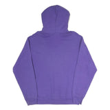 PORT & COMPANY Mens Purple Austin Achieve Basketball Hoodie M Cotton Blend