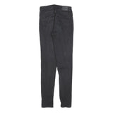 LEVI'S 721 Womens Jeans Black Slim Skinny Denim W28 L32 Stretch Cotton Blend