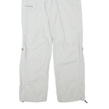 SCHOFFEL Womens White Regular Fit Straight Leg Trousers W27 L30 Outdoor Casual