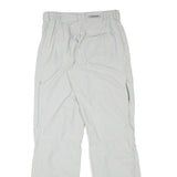 SCHOFFEL Womens White Regular Fit Straight Leg Trousers W27 L30 Outdoor Casual