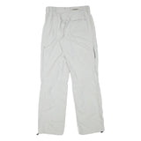 SCHOFFEL Womens White Regular Fit Straight Leg Trousers W27 L30 Outdoor Casual