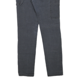 DICKIES Womens Regular Fit Straight Leg Denim Black Jeans W30 L32 Functional