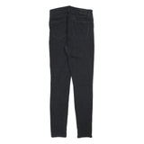 LEVI'S 721 Womens Jeans Black Slim Skinny Denim W29 L32 Stylish Zip