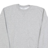 CARHARTT Mens Grey Cotton Blend Crew Neck S Classic Pullover Sweatshirt