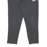 PUMA Womens Joggers Grey Slim Tapered UK 12 W28 L26 Cotton Blend Casual Wear