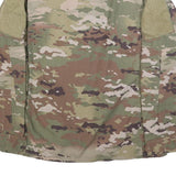 INSECT SHIELD Mens Green Camouflage Military Jacket M Cotton Blend Zip