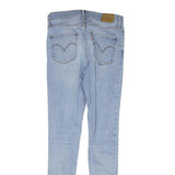 LEVI'S 720 Womens Jeans Blue Slim Skinny Denim Light W27 L28 Stretch Zip