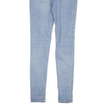 LEVI'S 720 Womens Jeans Blue Slim Skinny Denim Light W27 L28 Stretch Zip