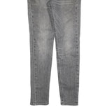 LEVI'S 519 HI-BALL Mens Jeans Grey Slim Skinny Denim W30 L30 Zip Closure