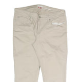 LEVI'S Womens Slim Beige Denim Slim Jeans W32 L22 Modern Crop Cotton Blend