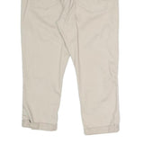 LEVI'S Womens Slim Beige Denim Slim Jeans W32 L22 Modern Crop Cotton Blend