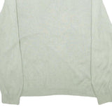 CALVIN KLEIN Mens Beige Plain Cotton Plain V-Neck Basic Knit XL Jumper