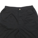 JENIFER MOORE Womens Shorts Black Casual Plain S W26 Lightweight Button Fly