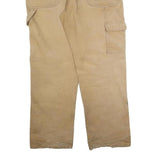 DICKIES Mens Jeans Beige Relaxed Straight Denim W38 L32 Durable Workwear