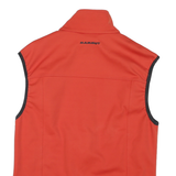 MAMMUT Womens Red Outdoor Jacket M Polyester Blend Zip Sleeveless